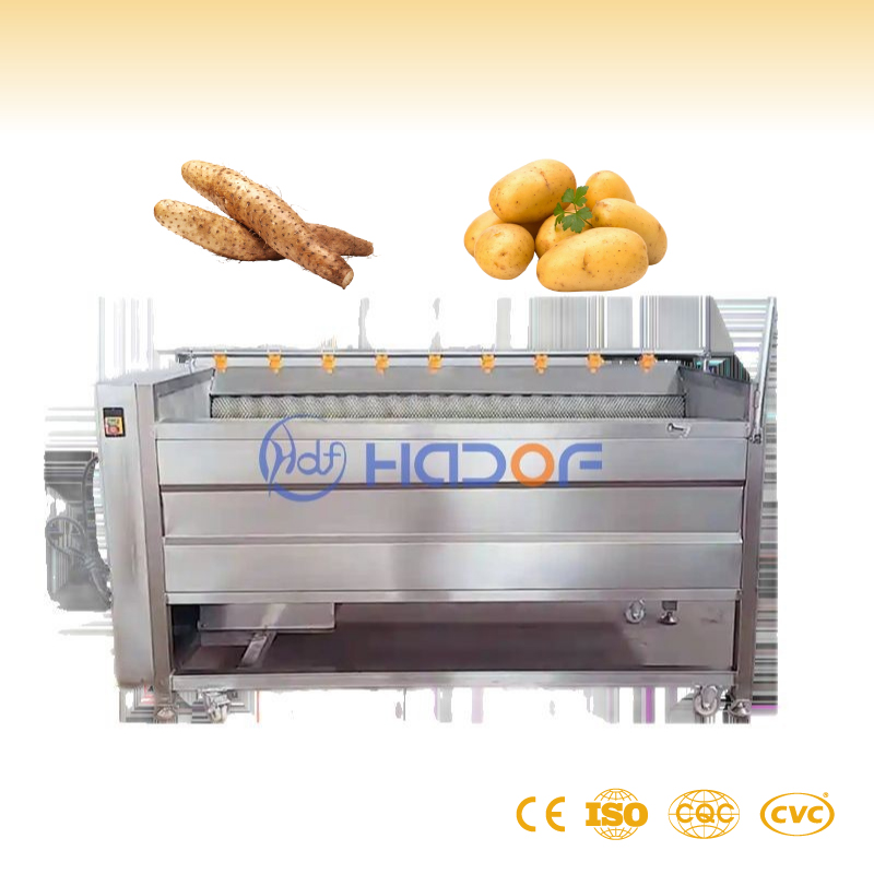 Roller Cleaning and Peeling Machine